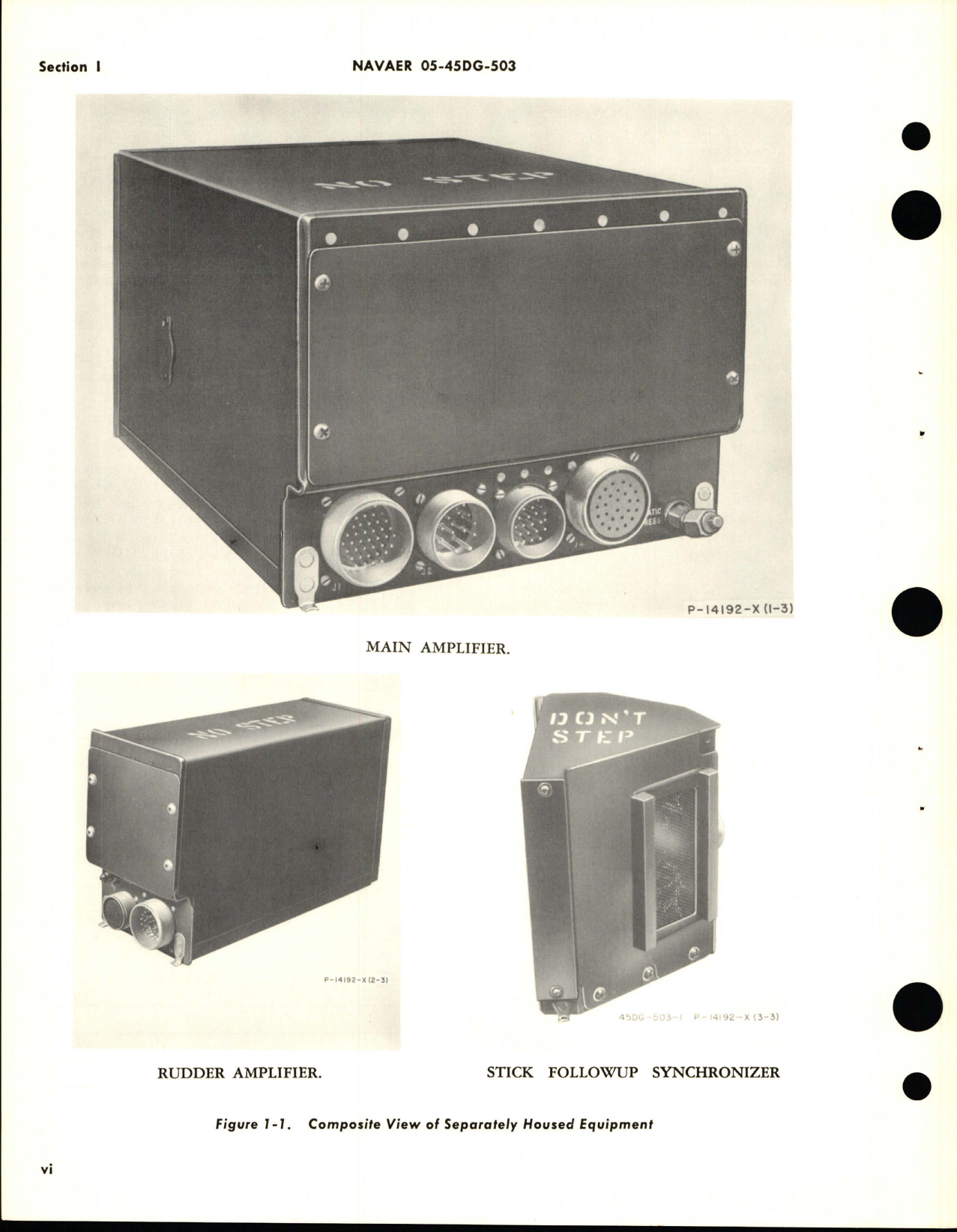 Sample page 8 from AirCorps Library document: Overhaul Instructions for D-1 Autocontrol Main Amplifier Assembly, Rudder Amplifier Assembly, and Stick Follow up Synchronizer