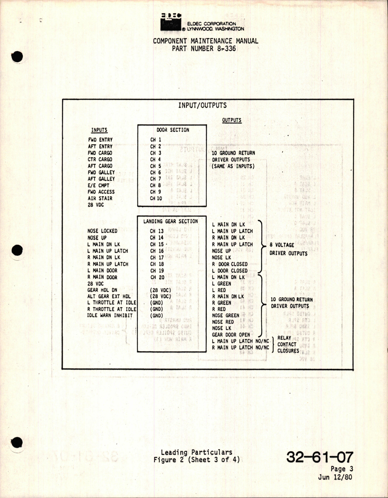 Sample page 9 from AirCorps Library document: Maintenance Manual with Illustrated Parts List for Proximity Switch Electronics Unit - Part 8-336-02
