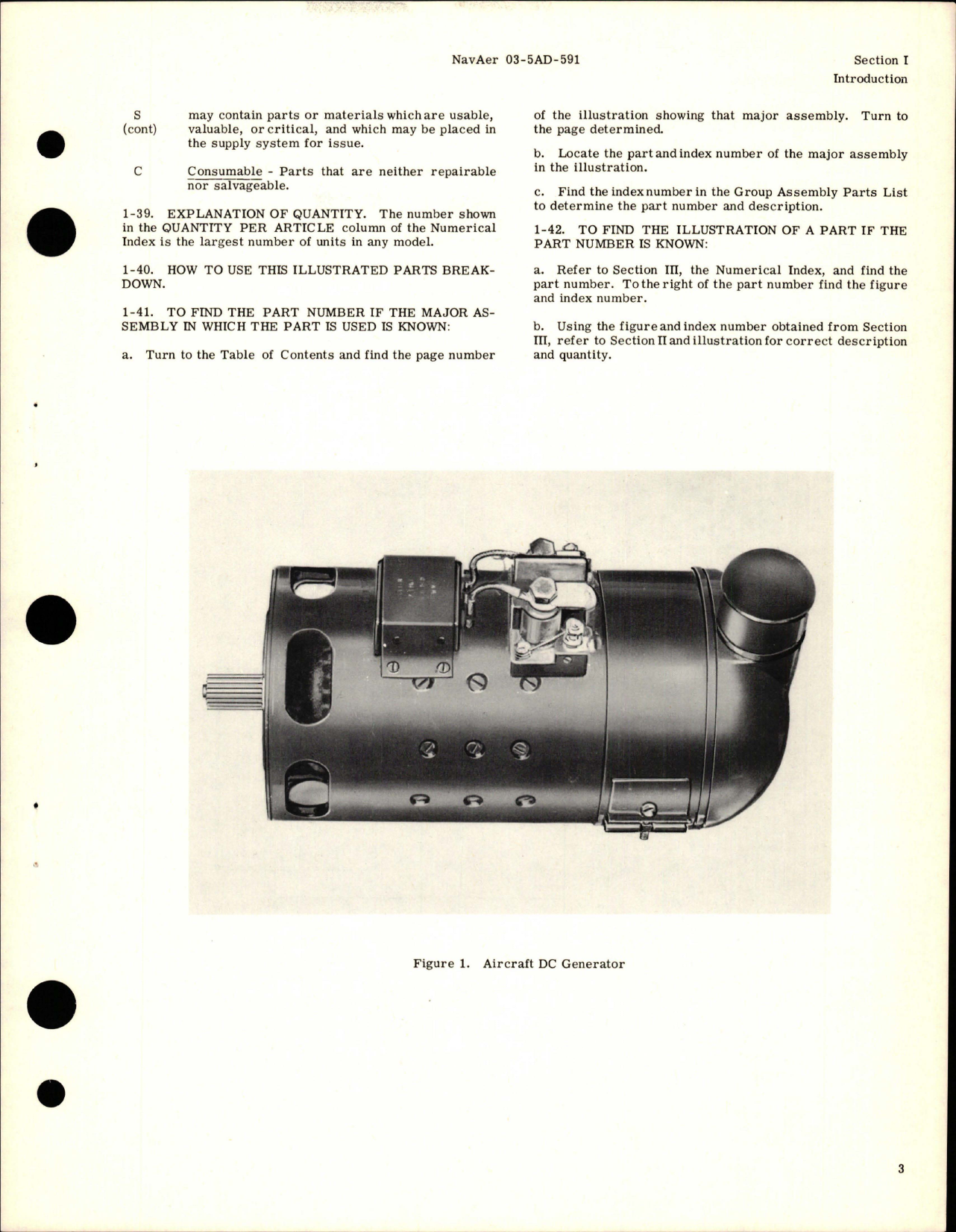 Sample page 5 from AirCorps Library document: Illustrated Parts Breakdown for DC Generators - Models 2CM70C5 and 2CM70D2 