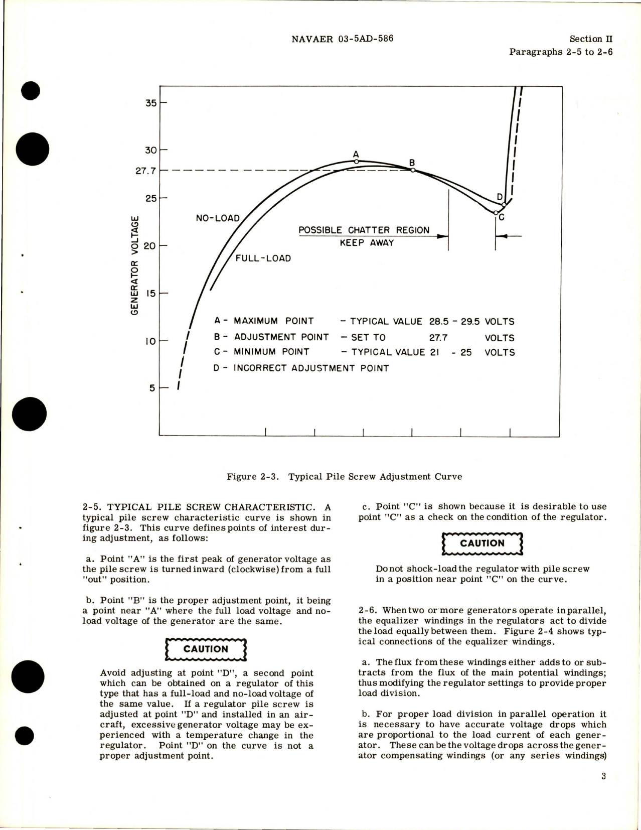 Sample page 7 from AirCorps Library document: Service and Overhaul Instructions for Generator Voltage Regulator - Model CR2795E100A1 