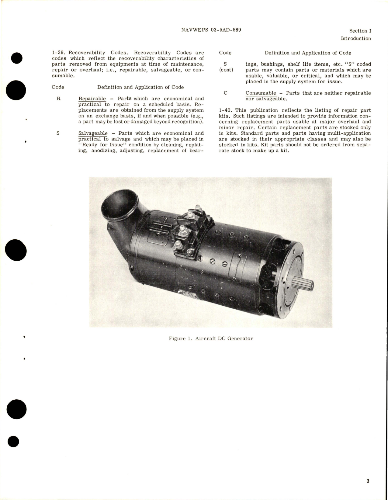 Sample page 5 from AirCorps Library document: Illustrated Parts Breakdown for DC Generators - Models 2CM76C4, 2CM76C4A, 2CM76E4, 2CM76E4C, 2CM76E5