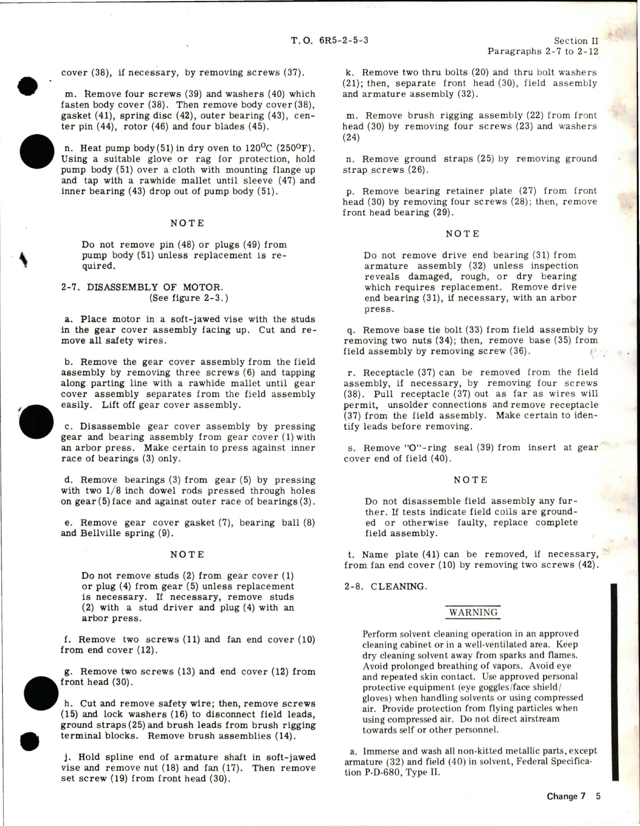 Sample page 9 from AirCorps Library document: Overhaul for Electric Motor Driven Fuel Pumps