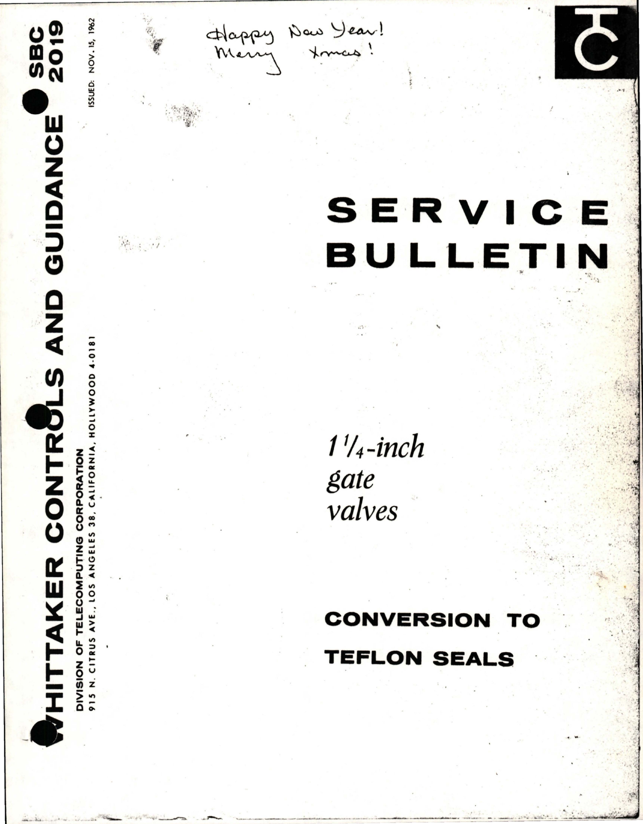 Sample page 1 from AirCorps Library document: Reworking Gate Shut-Off Valves 1-1-4 inch to Teflon Cartridge Seals