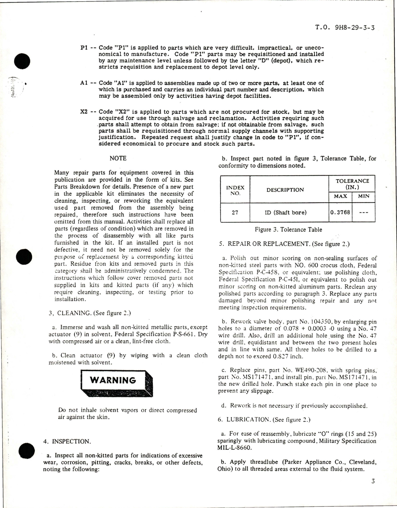 Sample page 5 from AirCorps Library document: Overhaul with Parts Breakdown for Motor Actuated Slide Shut-Off Valve Assembly - Part 109365