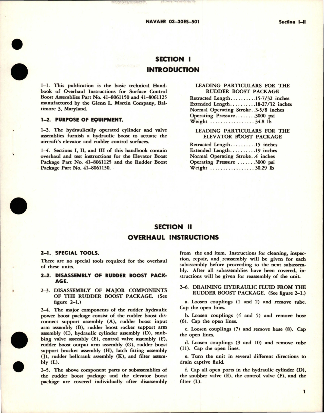 Sample page 7 from AirCorps Library document: Overhaul Instructions for Surface Control Boost Assembly - Parts 41-8061125 and 41-8061150