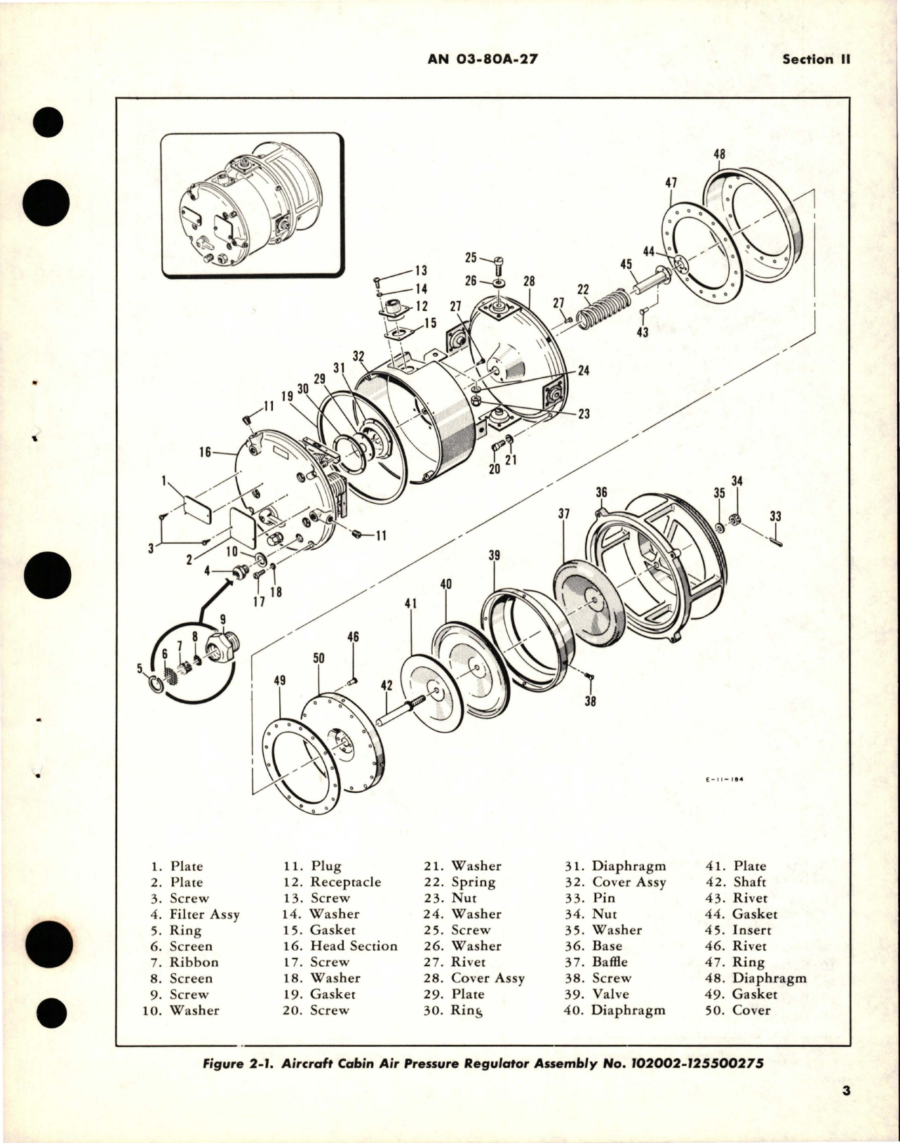 Sample page 7 from AirCorps Library document: Overhaul Instructions for Aircraft Cabin Air Pressure Regulators