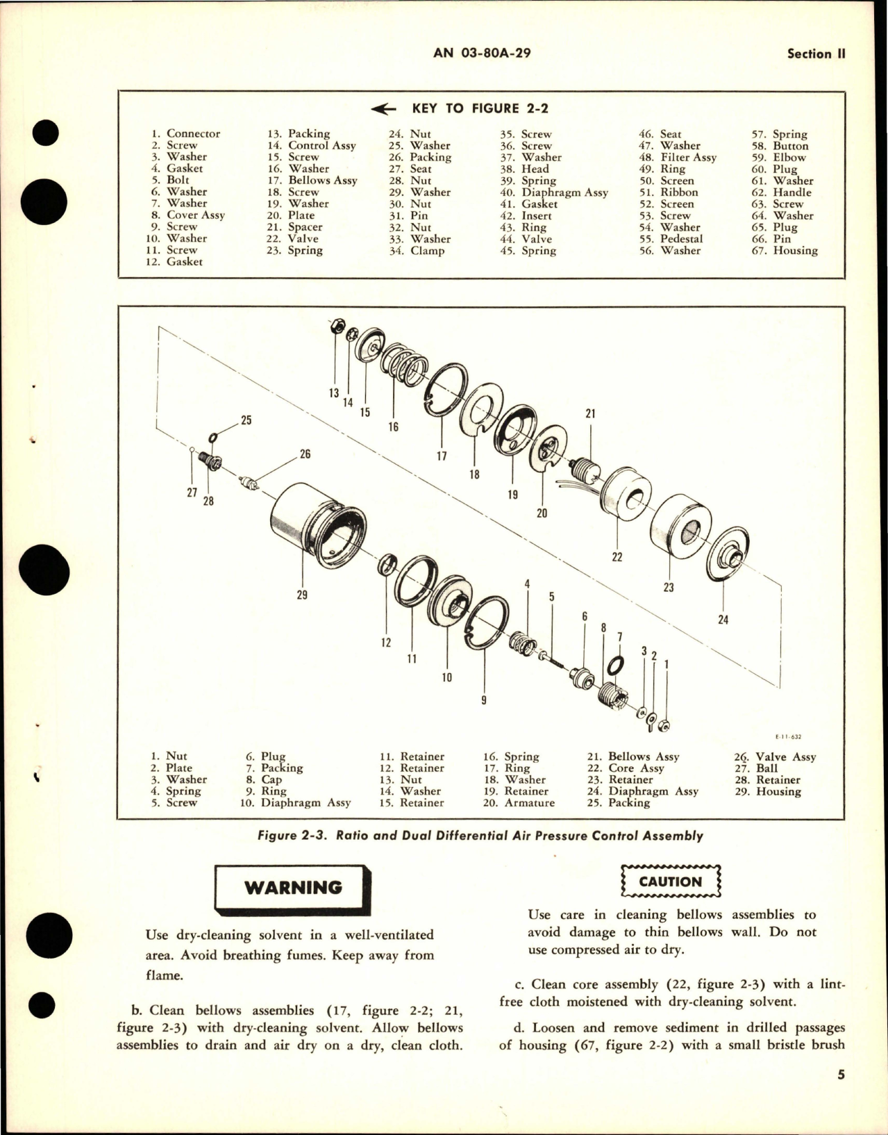 Sample page 9 from AirCorps Library document: Overhaul Instructions for Aircraft Cabin Air Pressure Regulators - Parts 14600-5-33 and 14600-5-33-3 - Model CPR1-8