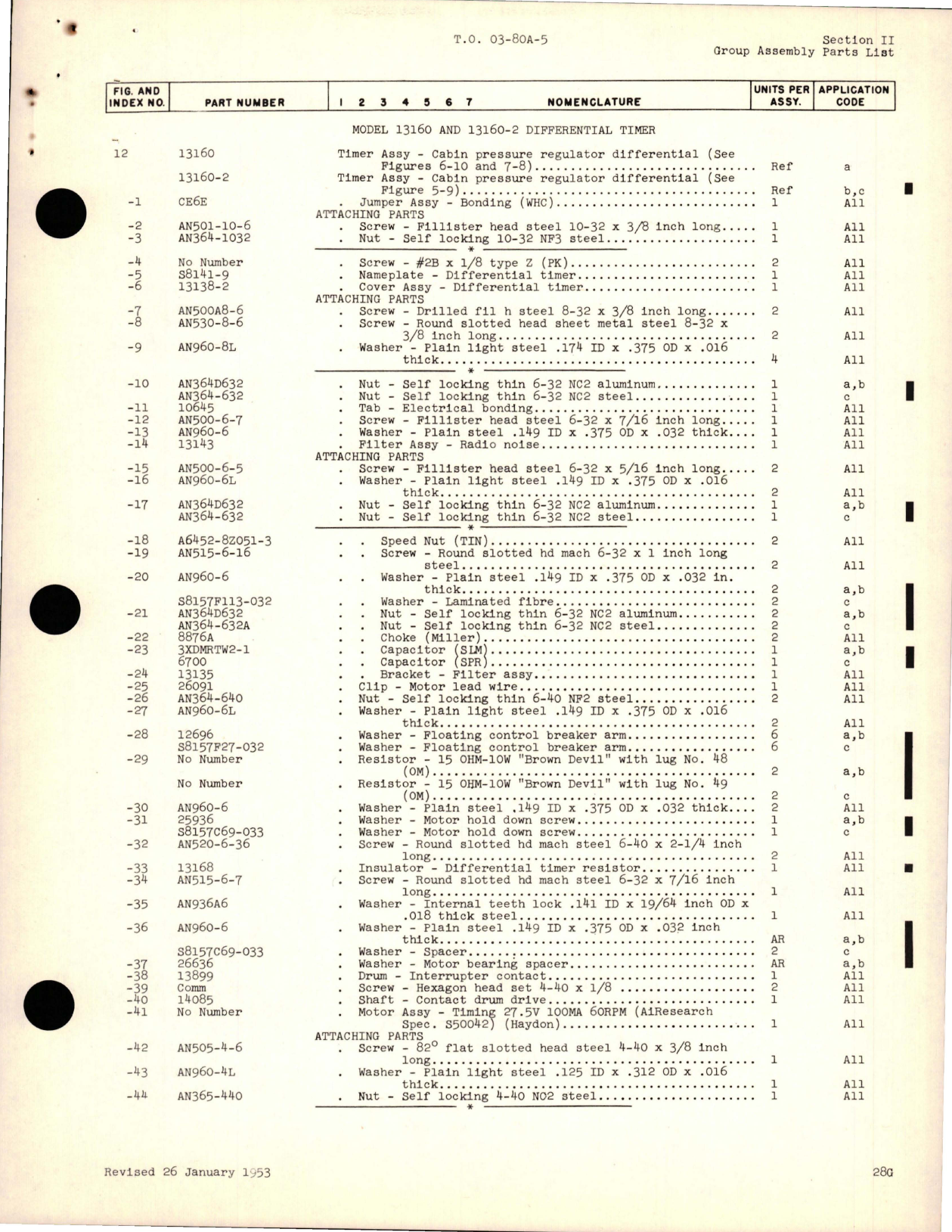 Sample page 7 from AirCorps Library document: Parts Catalog for Cabin Pressure Regulators 