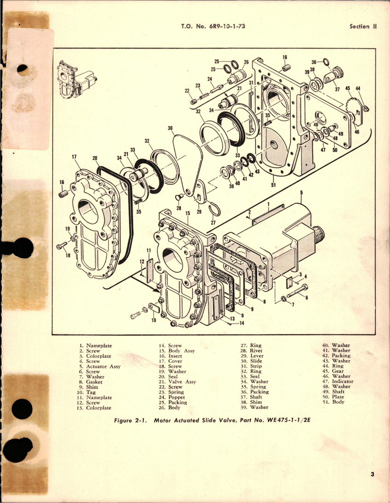 Sample page 7 from AirCorps Library document: Overhaul Instructions for Motor Actuated Slide Valve Assy (Whittaker