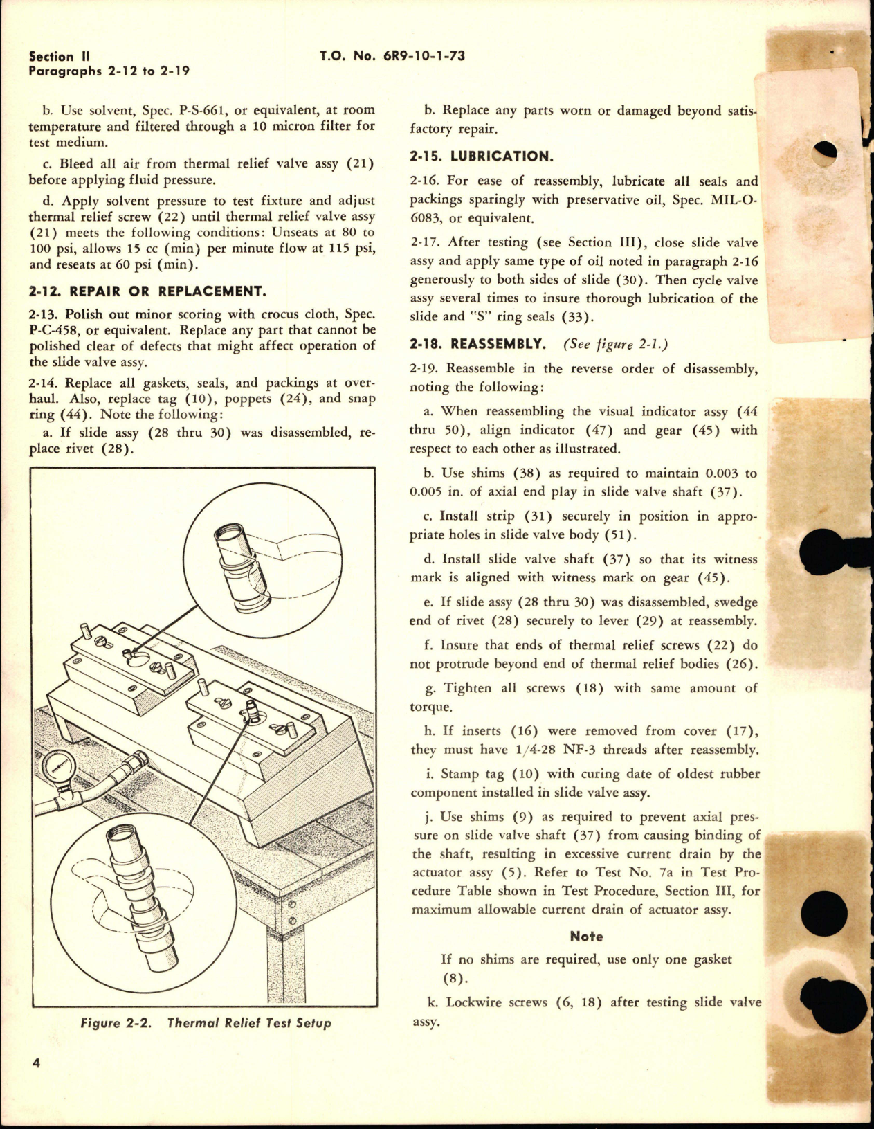Sample page 8 from AirCorps Library document: Overhaul Instructions for Motor Actuated Slide Valve Assy (Whittaker