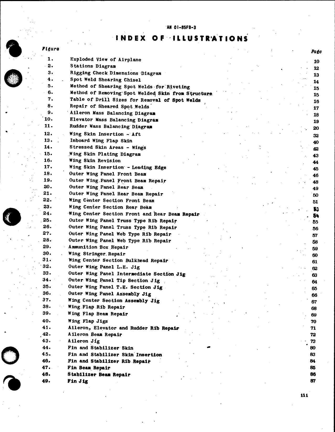 Sample page 5 from AirCorps Library document: Handbook of Structural Repair for Navy Models F6F-3, -3N, -5 and -5N