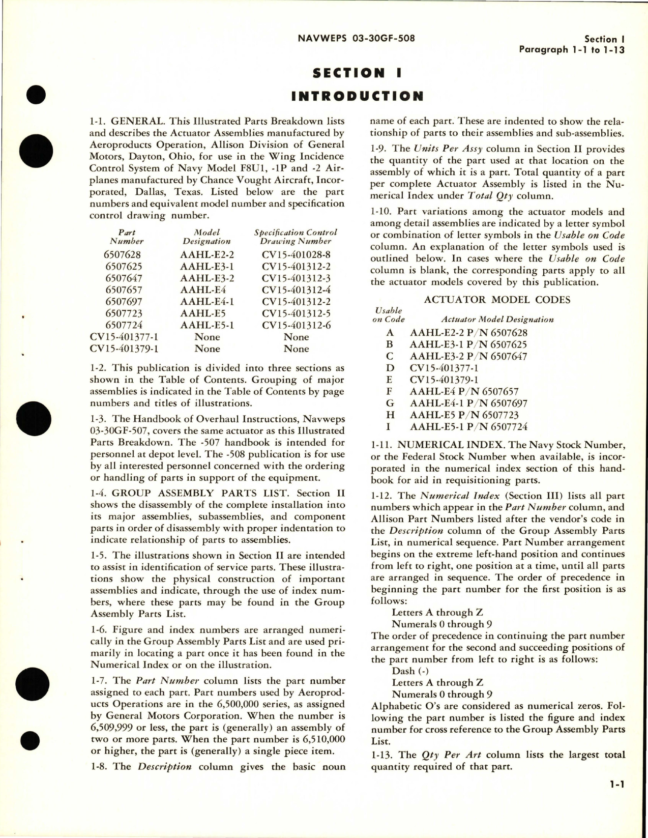 Sample page 5 from AirCorps Library document: Illustrated Parts Breakdown for Actuator