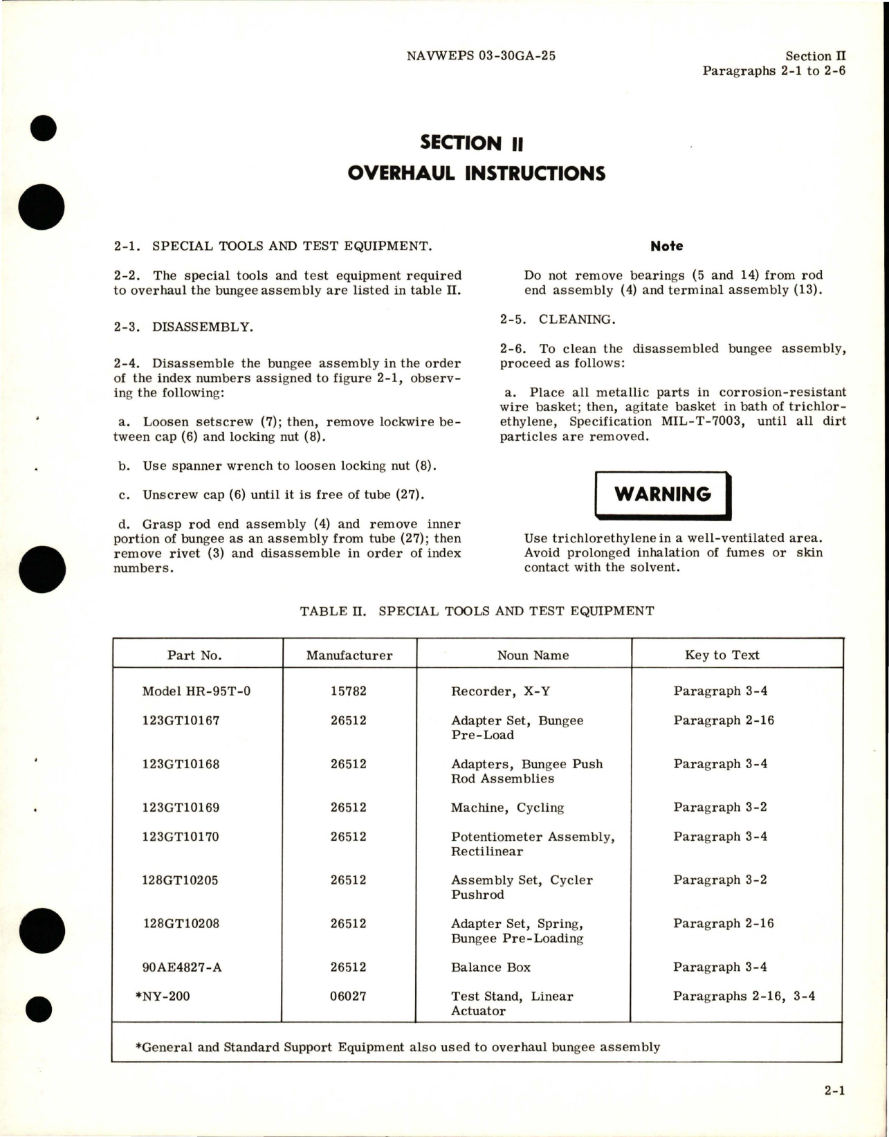 Sample page 7 from AirCorps Library document: Overhaul Instructions for Stabilizer Feel Bungee Assy - Part 128C11210-1 and 128C11210-3 