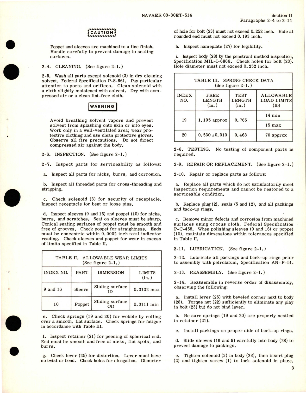Sample page 5 from AirCorps Library document: Overhaul Instructions for Solenoid-Operated Hydraulic Control Valve - Part 51000 