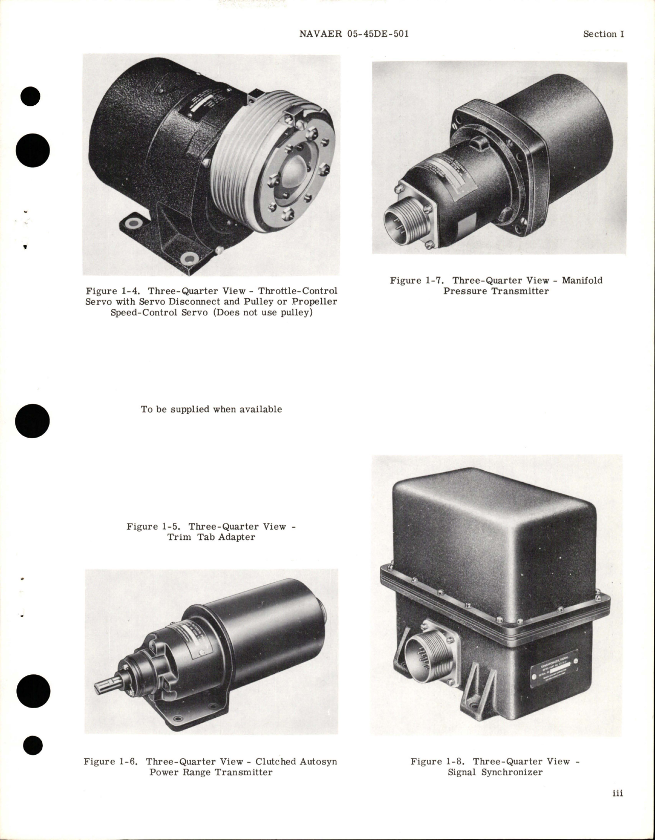 Sample page 5 from AirCorps Library document: Operation and Service Instructions for Automatic Altitude Retention & Pitch Trim System - P2V-7