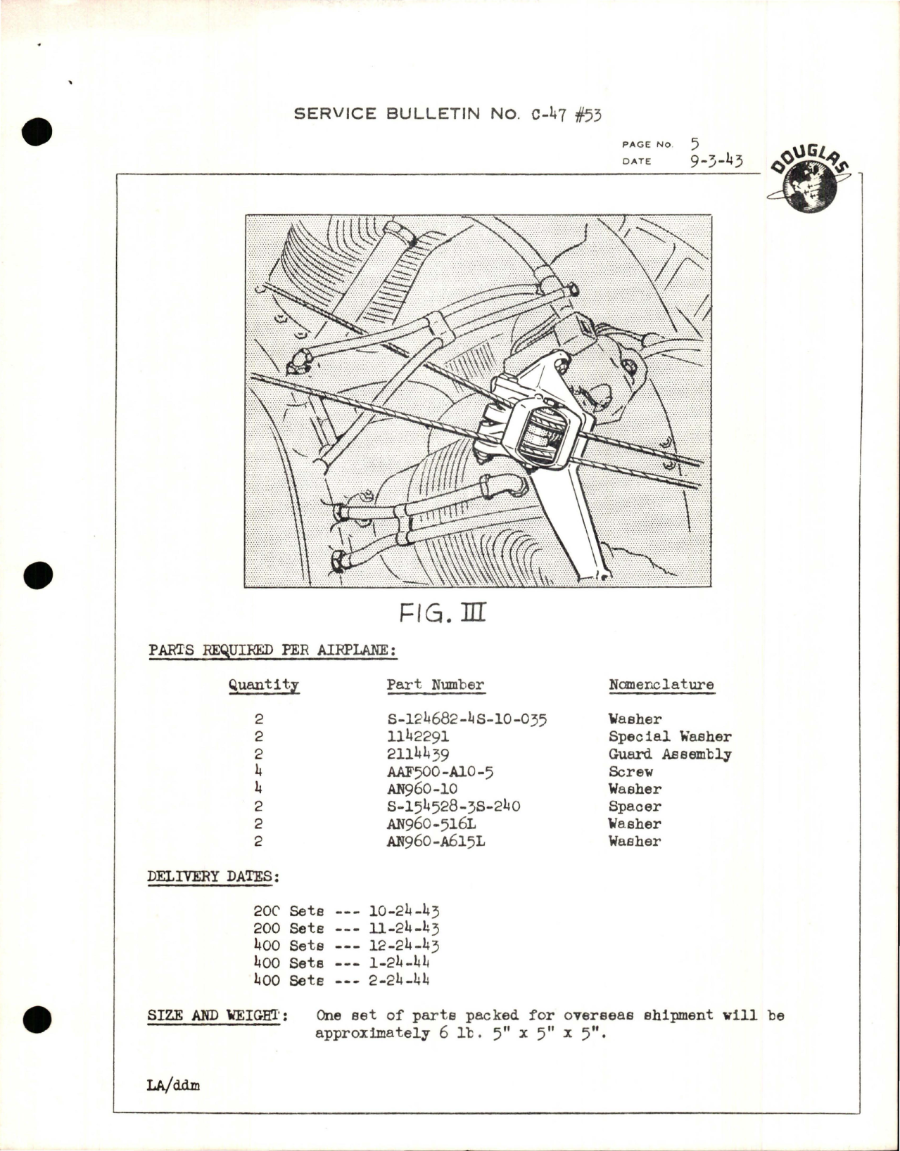 Sample page 5 from AirCorps Library document: Propeller Control Idler Pulley Bracket
