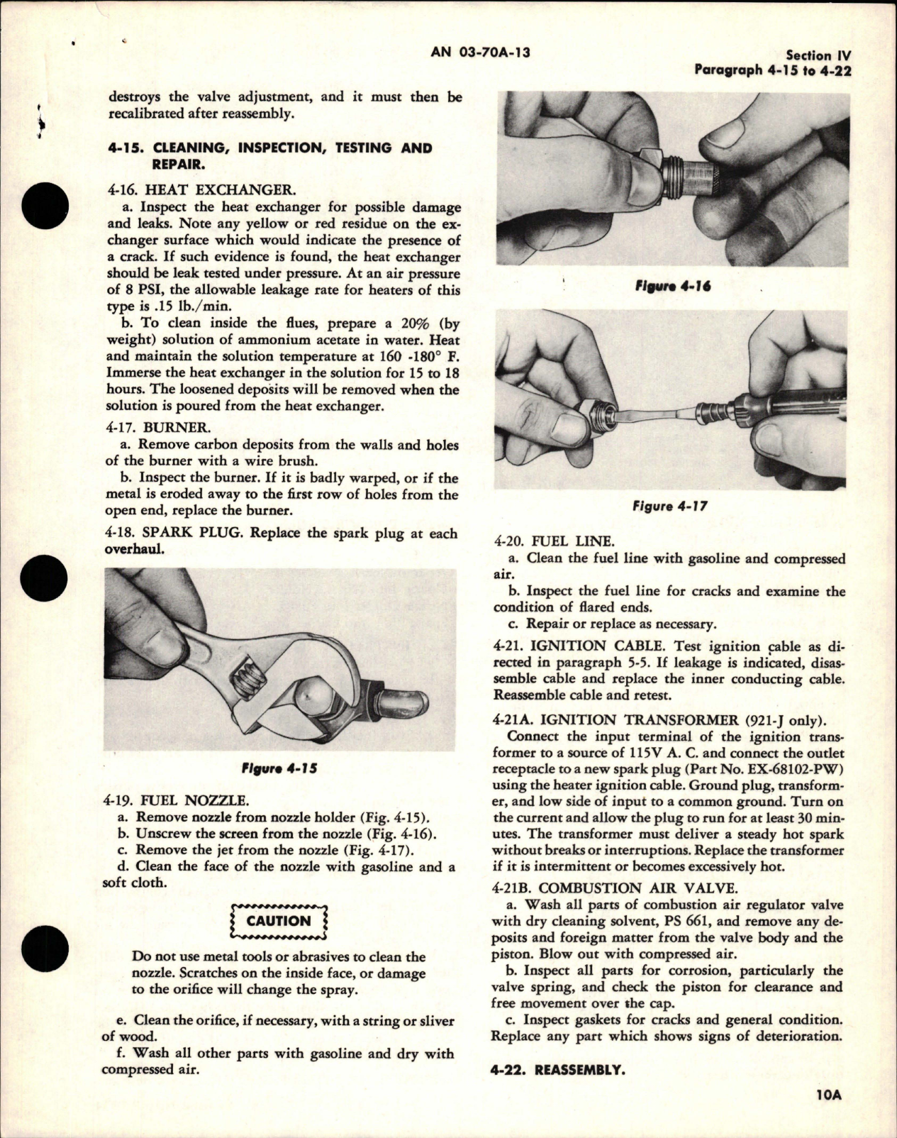 Sample page 5 from AirCorps Library document: Overhaul Instructions for Aircraft Heaters - Model 920, 921 and 930, and G-475015-A Combustion Air Valve