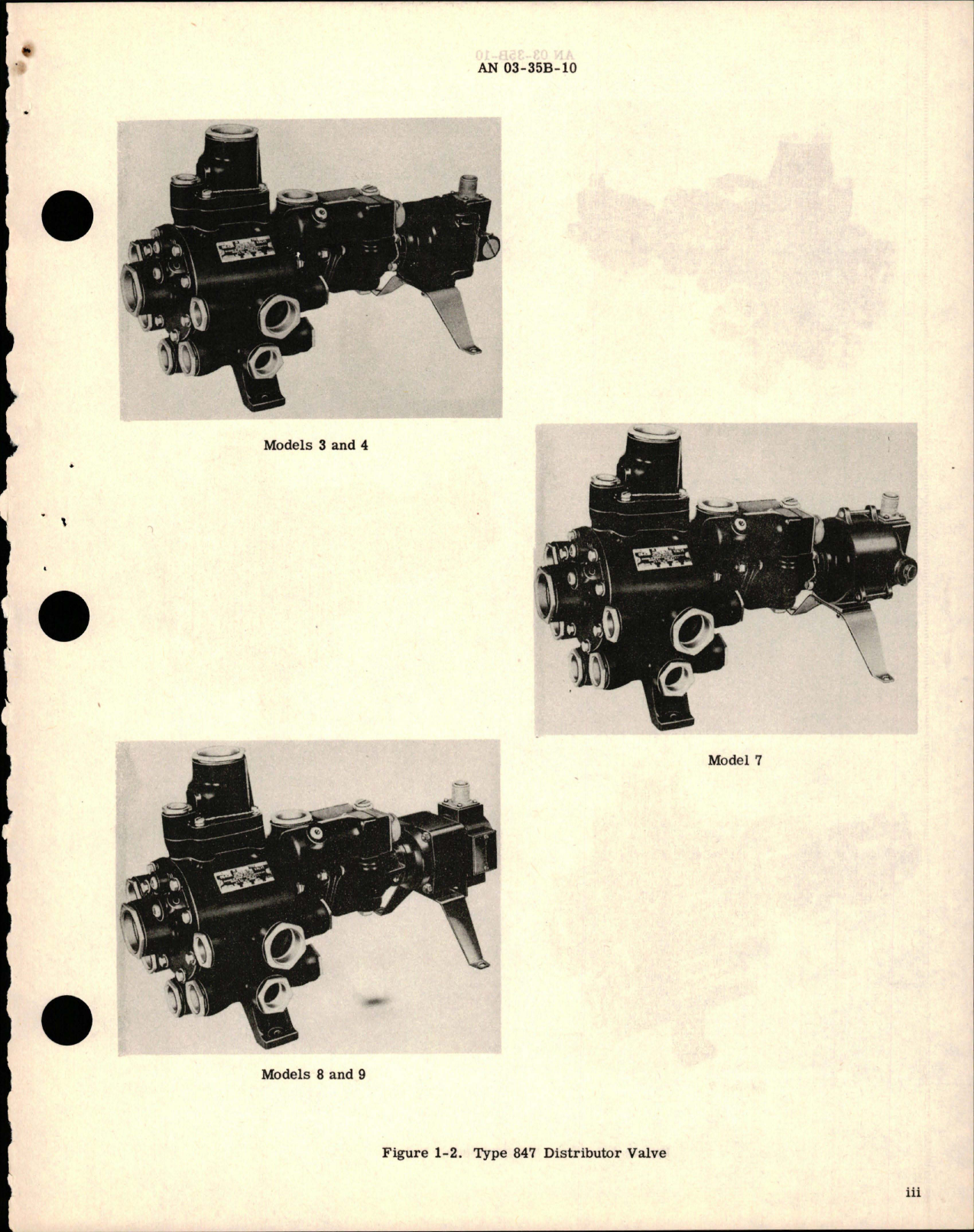 Sample page 5 from AirCorps Library document: Operation, Service and Overhaul Instructions with Parts Catalog for Snap-Action De-Icer Air Distributor Valves - Types 807 and 847 