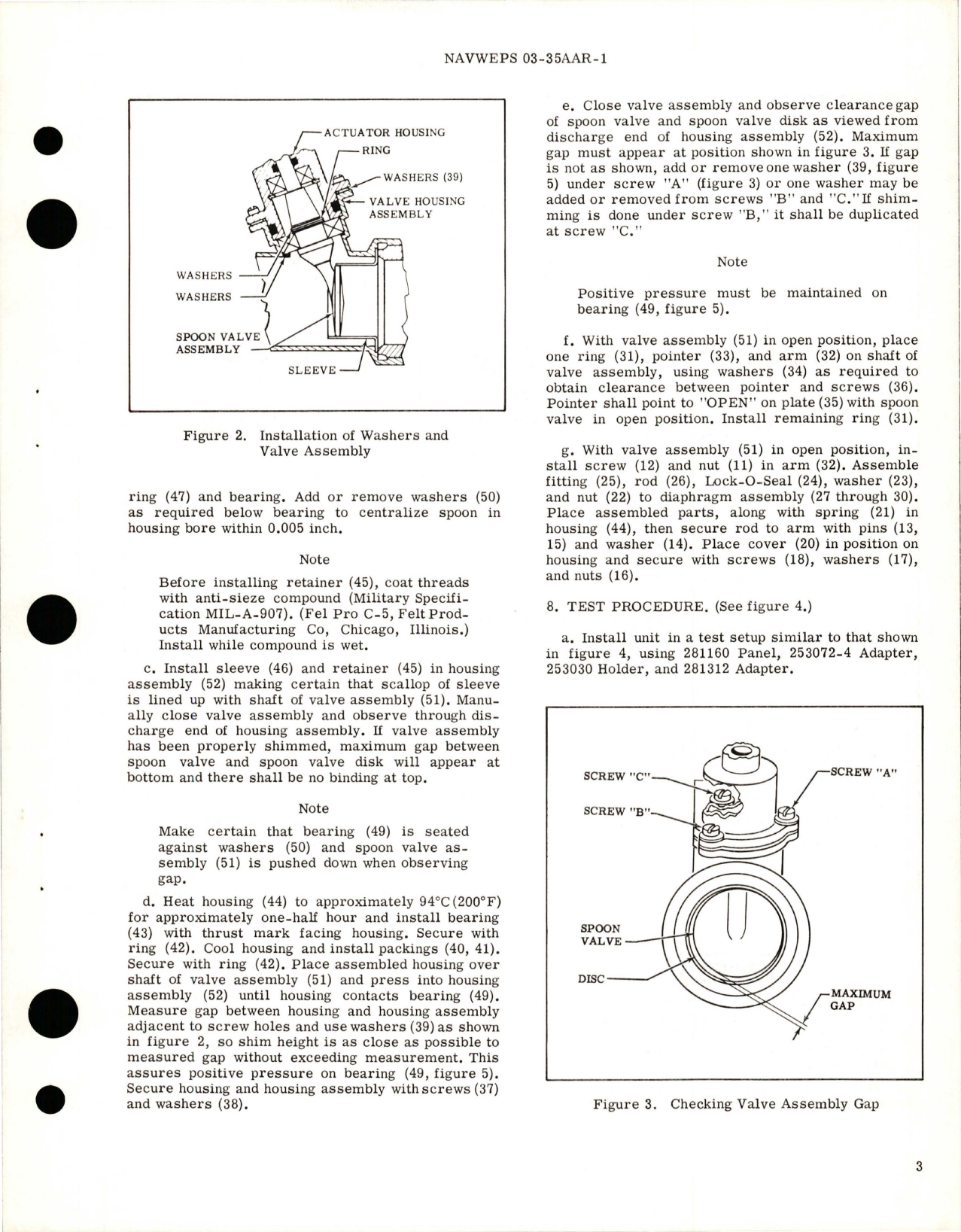 Sample page 5 from AirCorps Library document: Overhaul Instructions with Parts Breakdown for Thermostat Controlled Shutoff Valve - Part 106388