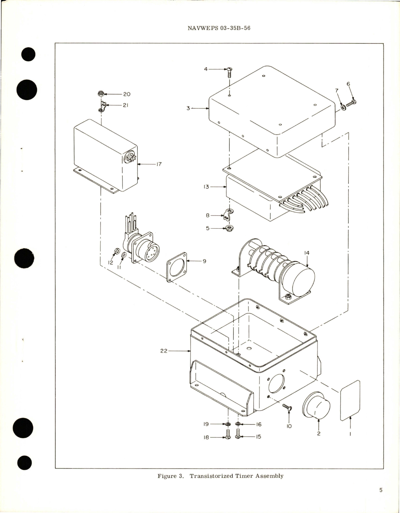 Sample page 5 from AirCorps Library document: Overhaul Instructions with Parts Breakdown for Transistorized Timer Assembly - Part 42E09-4A 