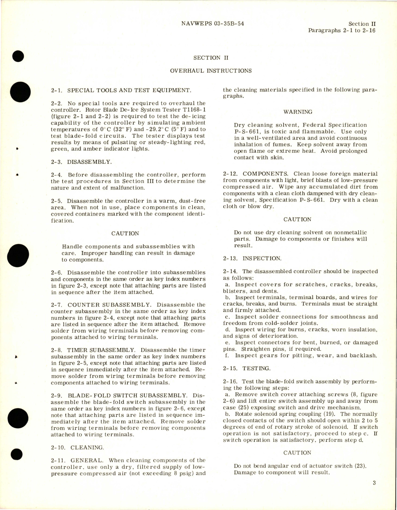 Sample page 5 from AirCorps Library document: Overhaul Instructions for Master De-Icing Controller - Part A628-1A