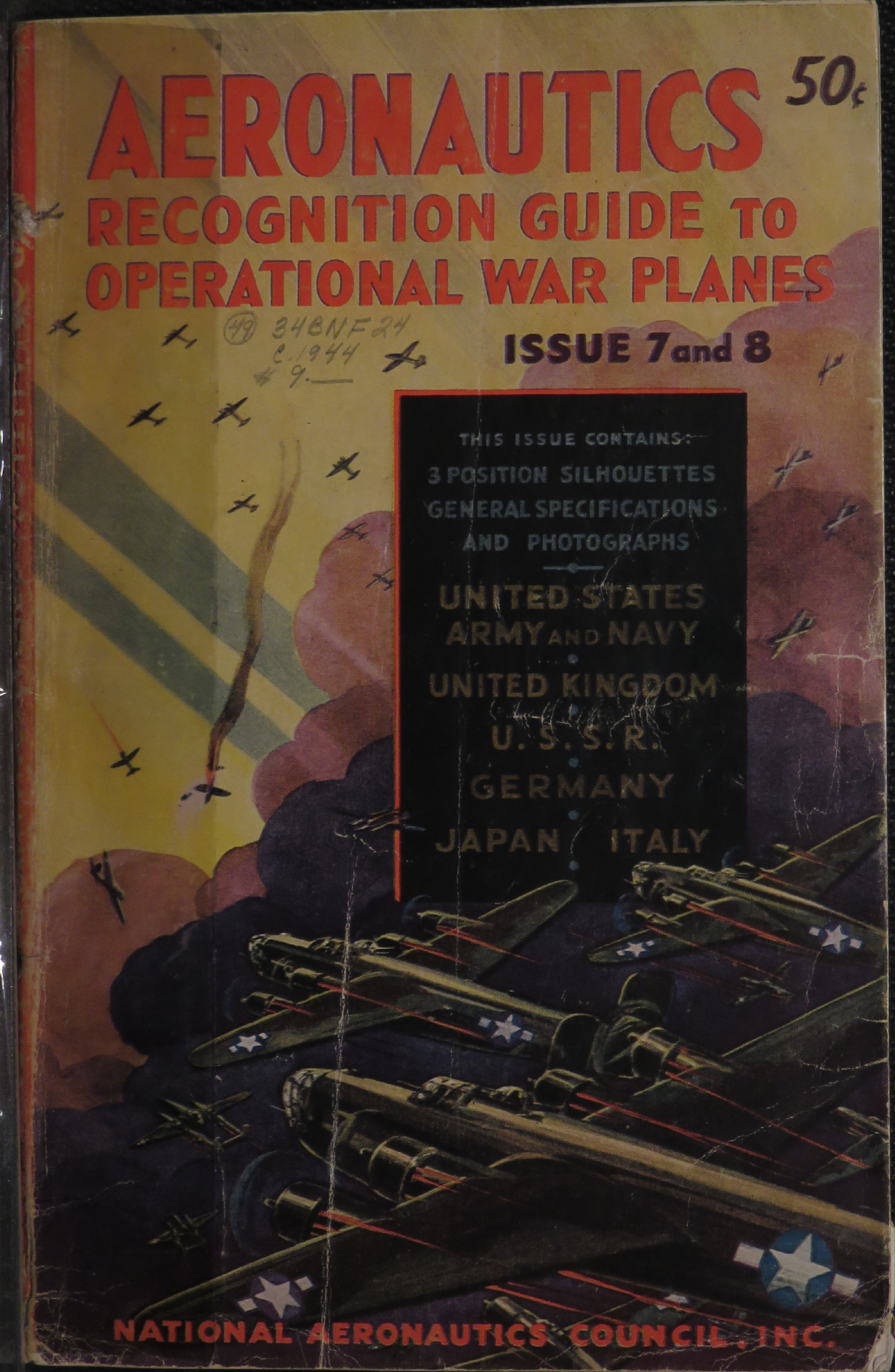 Sample page 1 from AirCorps Library document: Aeronautics Recognition Guide to Operational War Planes