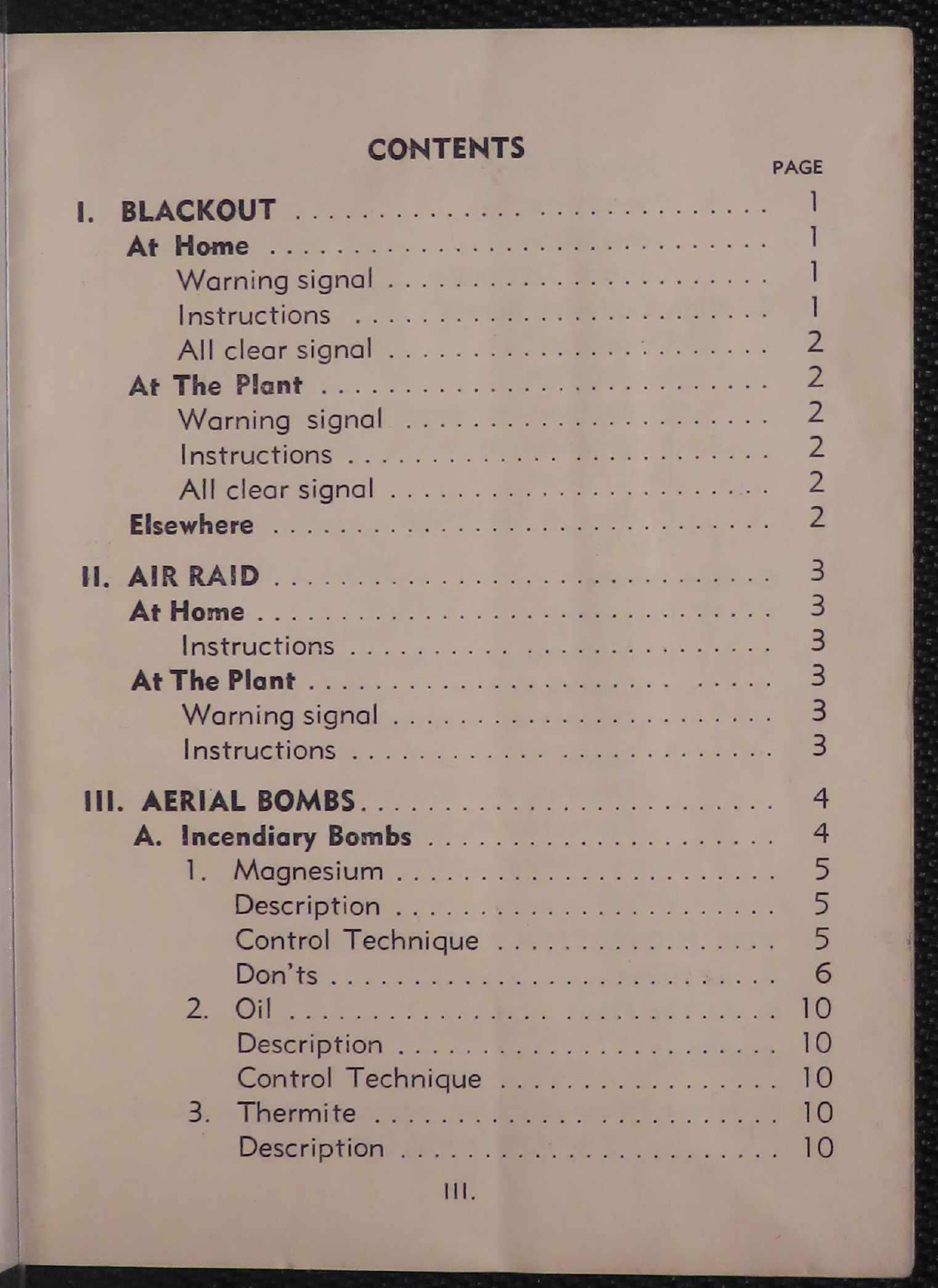 Sample page 5 from AirCorps Library document: Air Raid Instructions and Suggestions by Consolidated Aircraft Co