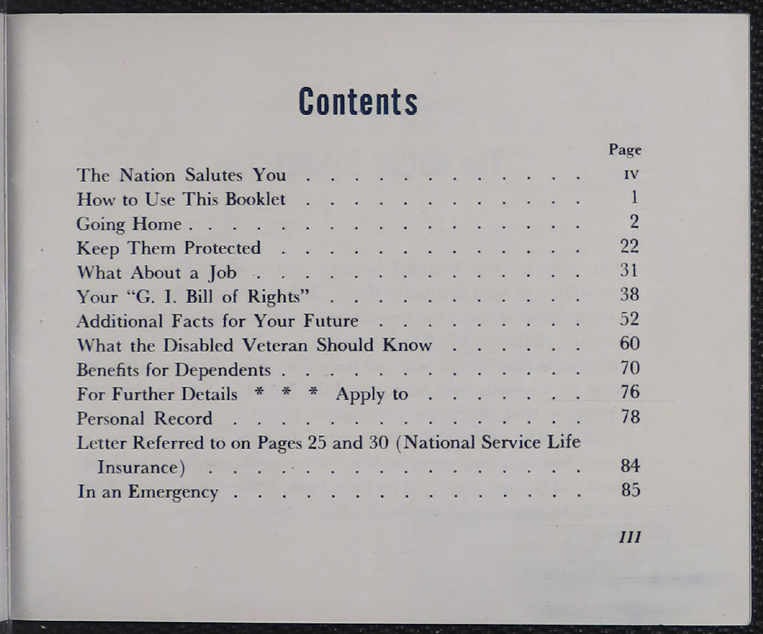 Sample page 5 from AirCorps Library document: Going Back to Civilian Life