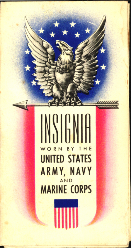 Sample page 1 from AirCorps Library document: Insignia Worn by the US Army, Navy, and Marine Corps