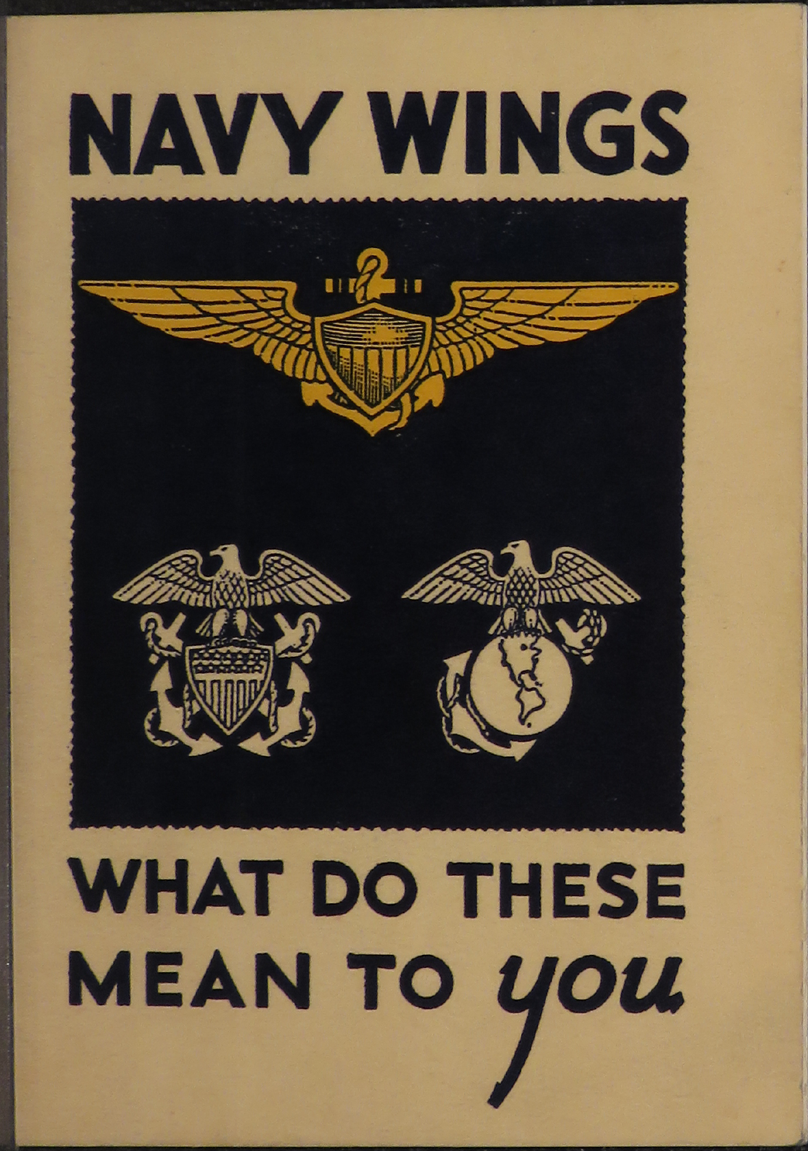 Sample page 1 from AirCorps Library document: Navy Wings - What These Mean to You
