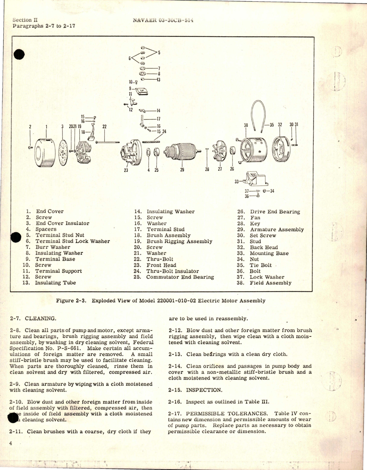 Sample page 7 from AirCorps Library document: Overhaul Instructions for Electric Motor-Driven Hydraulic Gear Type Pump - Model 1E-777 Series