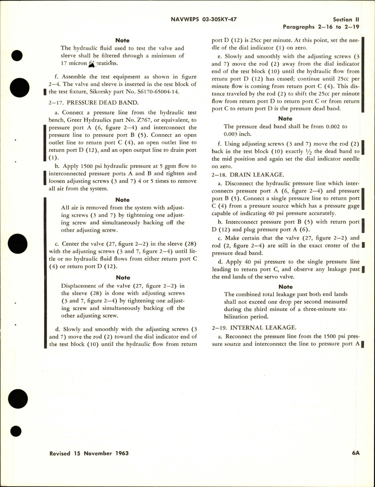 Sample page 5 from AirCorps Library document: Overhaul Instructions for Primary Servocylinder Assembly