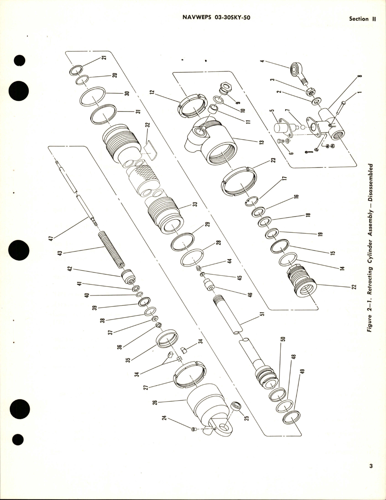 Sample page 7 from AirCorps Library document: Overhaul Instructions for Retracting Cylinder Assembly - Parts S6165-63101-3 and S6165-63101-4