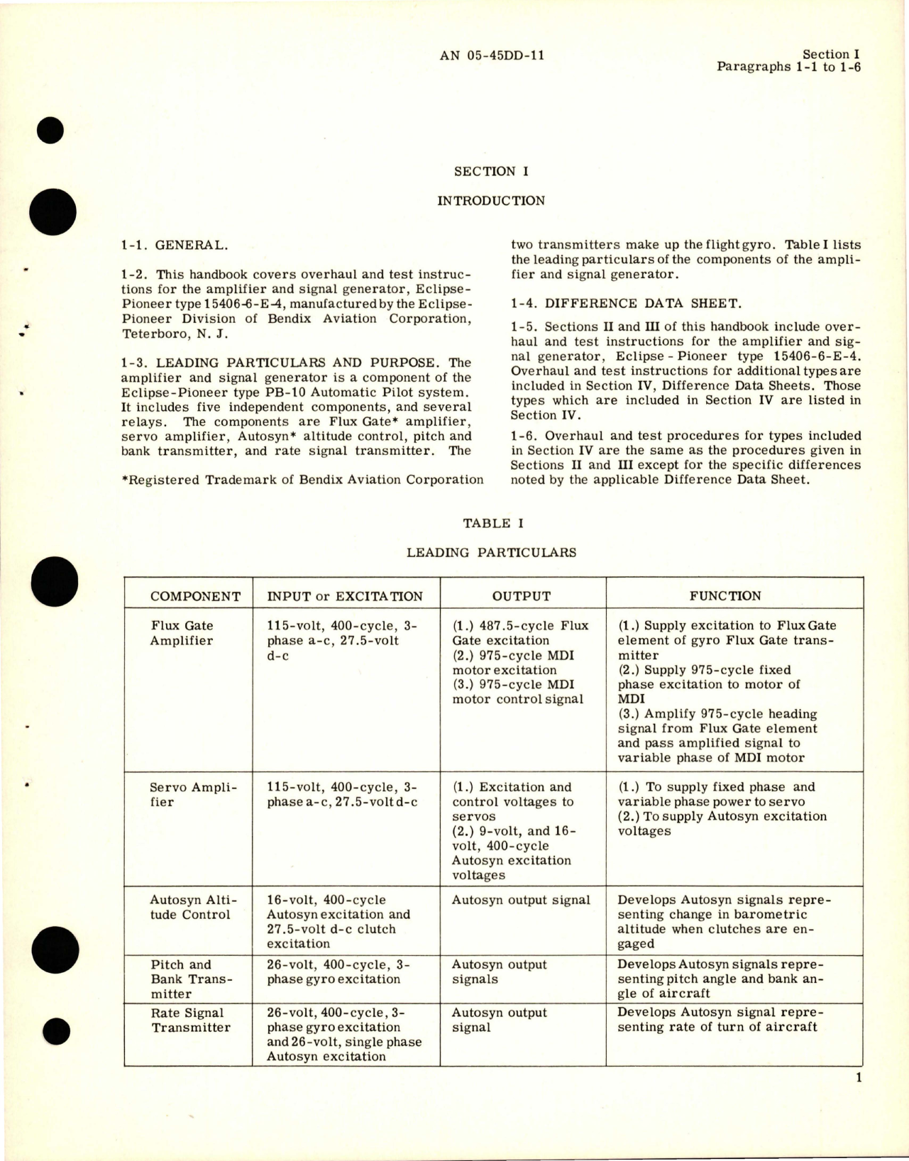 Sample page 7 from AirCorps Library document: Overhaul Instructions for Amplifier and Signal Generator - Parts 15406-6-C-4, 15406-6-D-4, 15406-6-E-4 
