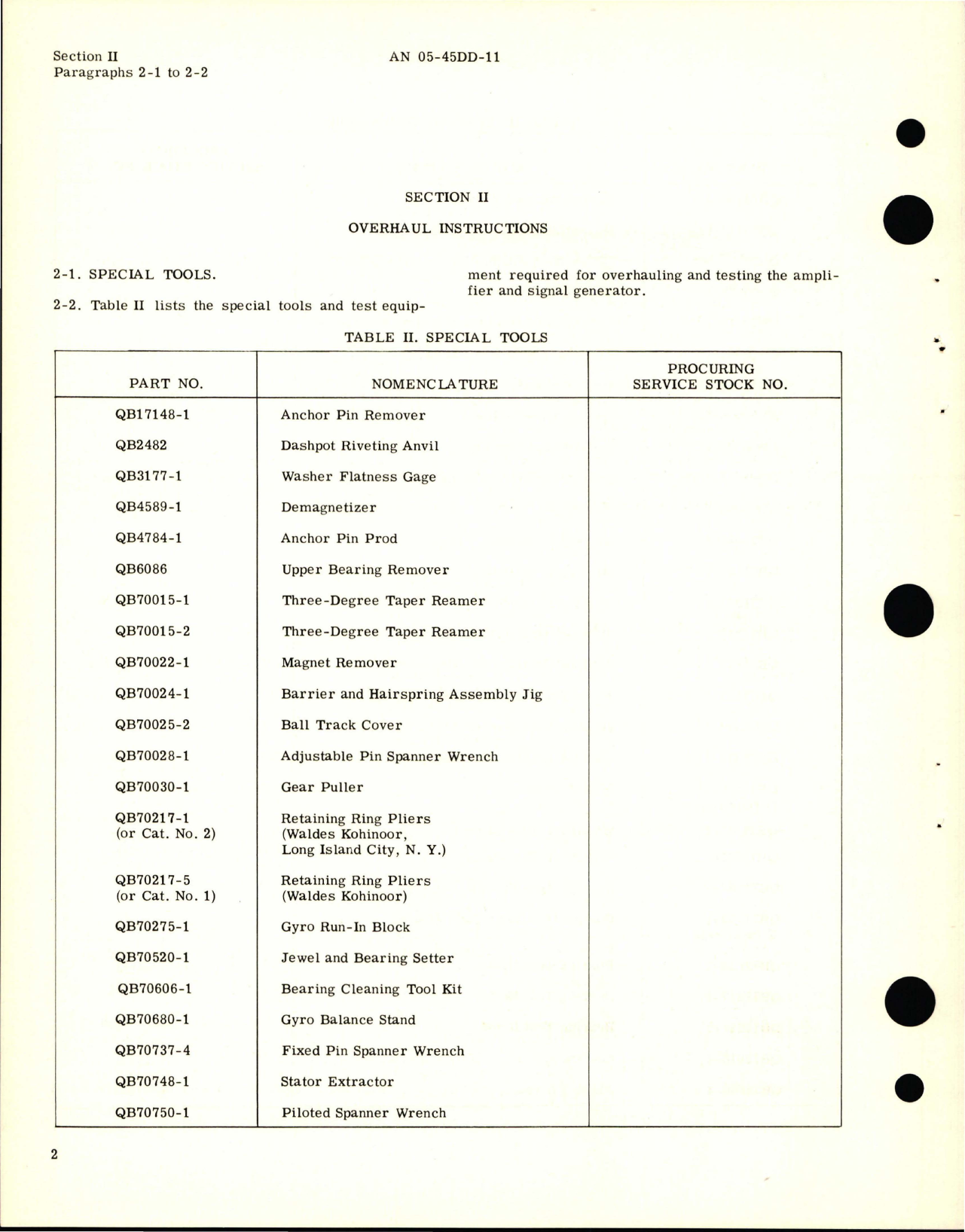 Sample page 8 from AirCorps Library document: Overhaul Instructions for Amplifier and Signal Generator - Parts 15406-6-C-4, 15406-6-D-4, 15406-6-E-4 