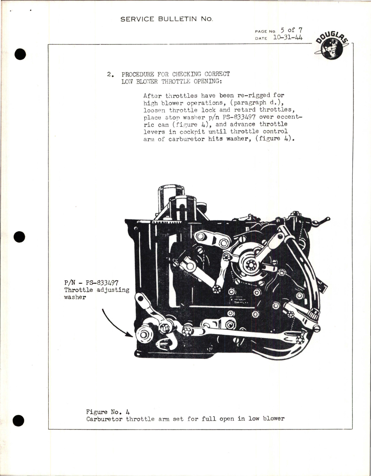Sample page 5 from AirCorps Library document: Installation of Plate Assembly Throttle Shops - Part 5115229