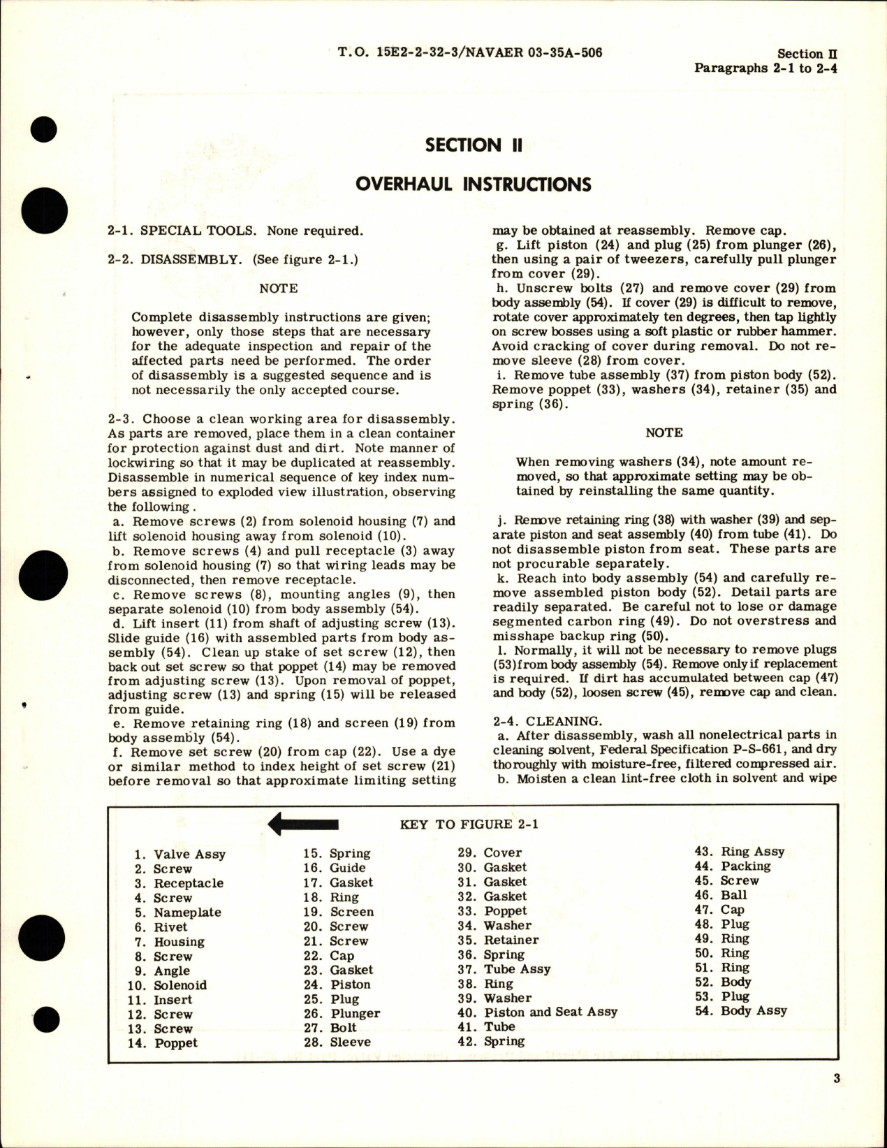 Sample page 7 from AirCorps Library document: Overhaul Instructions for Hot Air Shutoff and Pressure Regulated Valve - 35-117