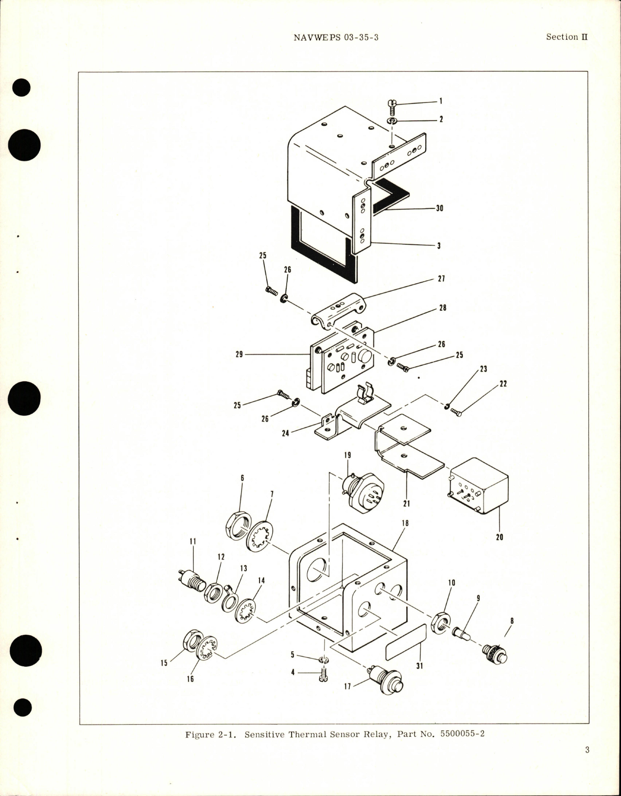 Sample page 7 from AirCorps Library document: Overhaul Instructions for Sensitive Thermal Sensor Relay - Part 5500055-2