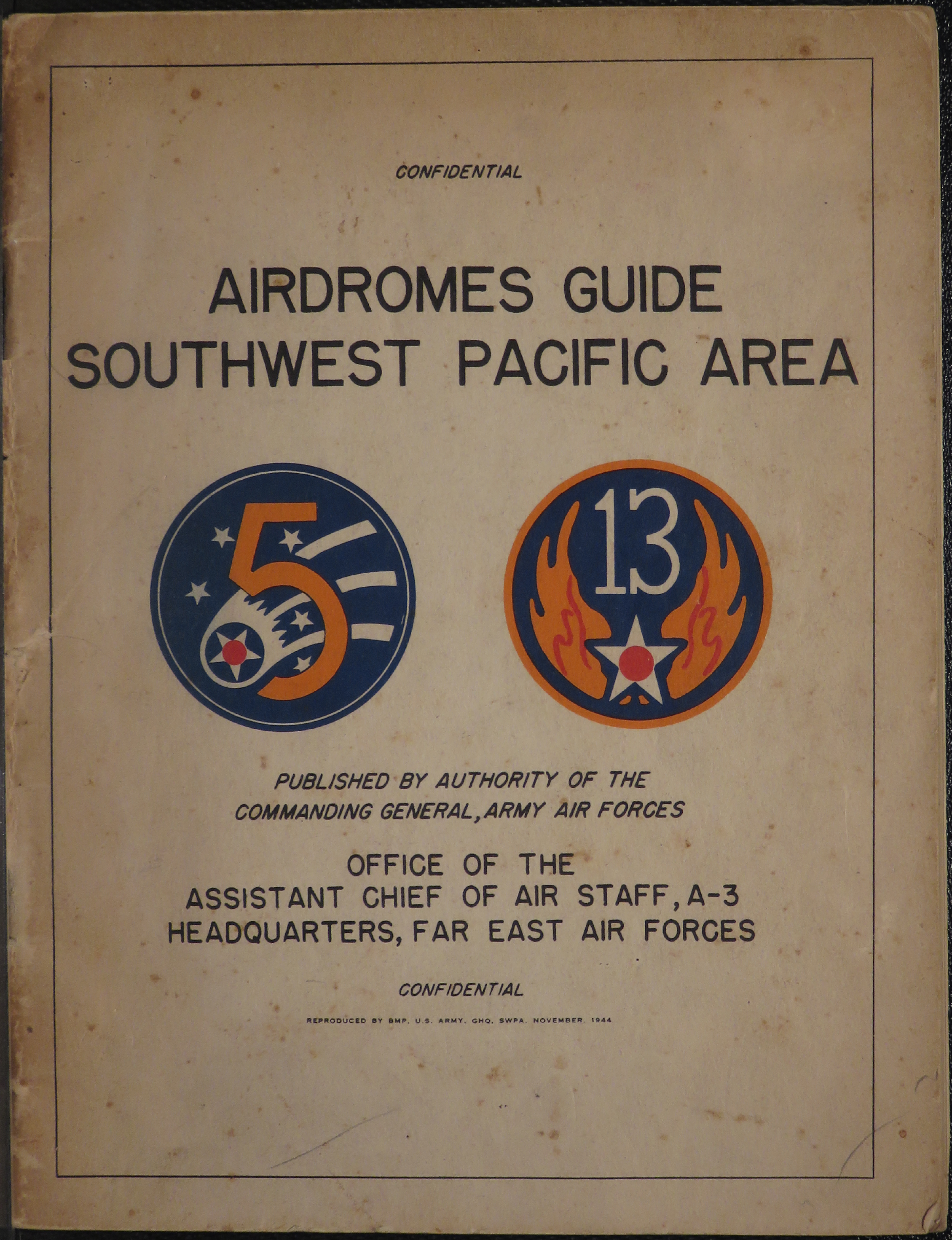 Sample page 1 from AirCorps Library document: Airdromes Guide to the Southwest Pacific Area