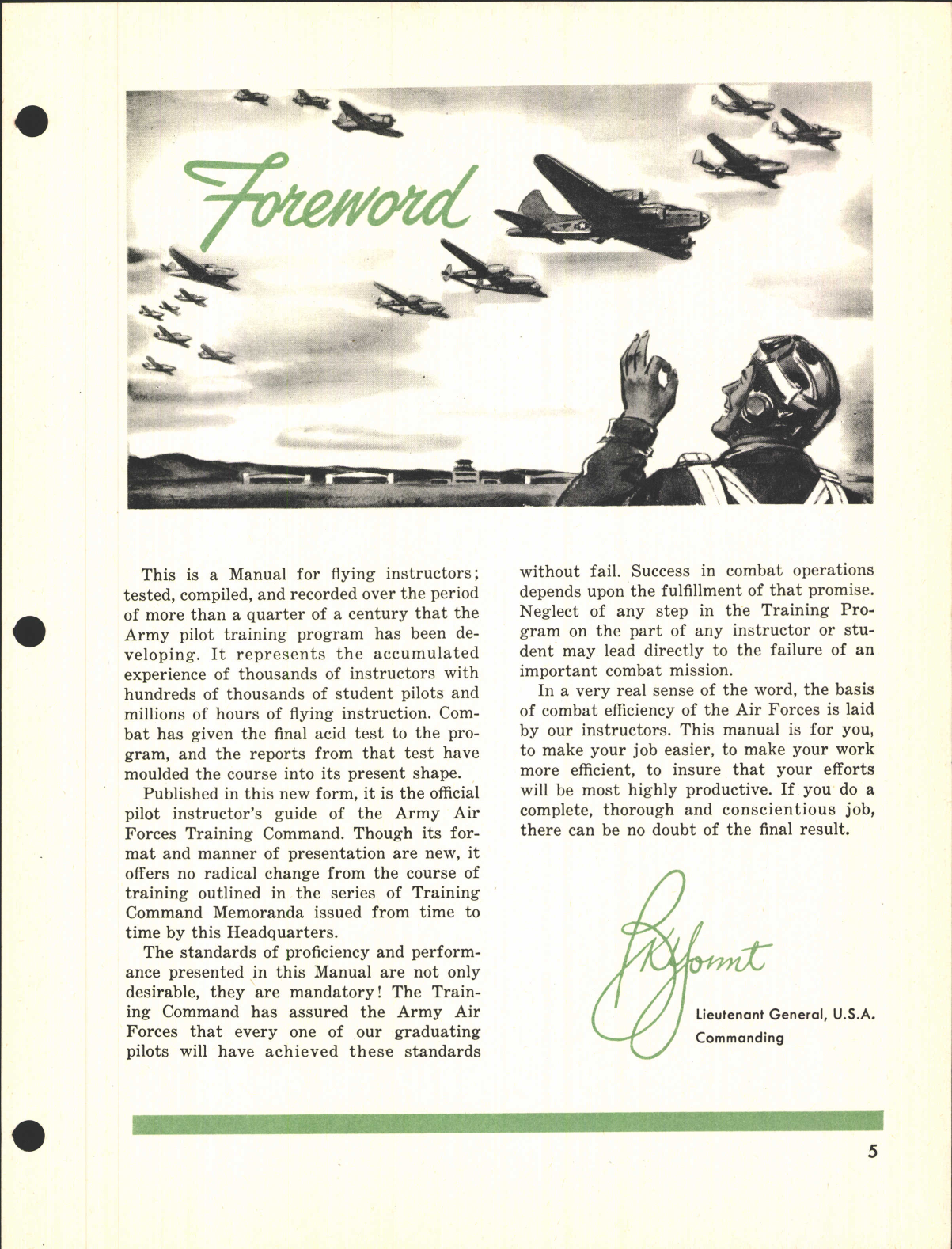 Sample page 7 from AirCorps Library document: Instructors Manual for Basic Flying