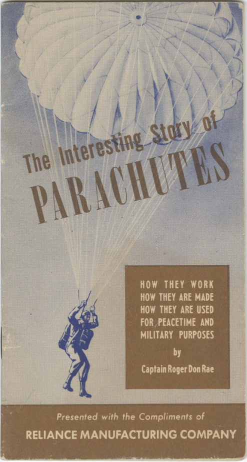 Sample page 1 from AirCorps Library document: The Interesting Story of Parachutes
