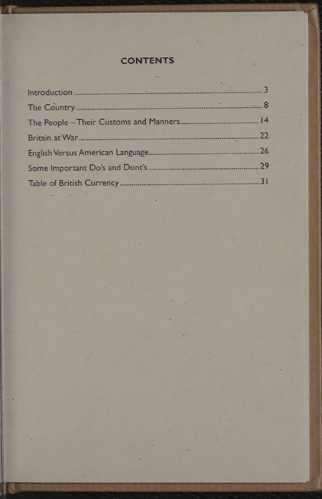 Sample page 7 from AirCorps Library document: Instructions for American Servicemen in Britain