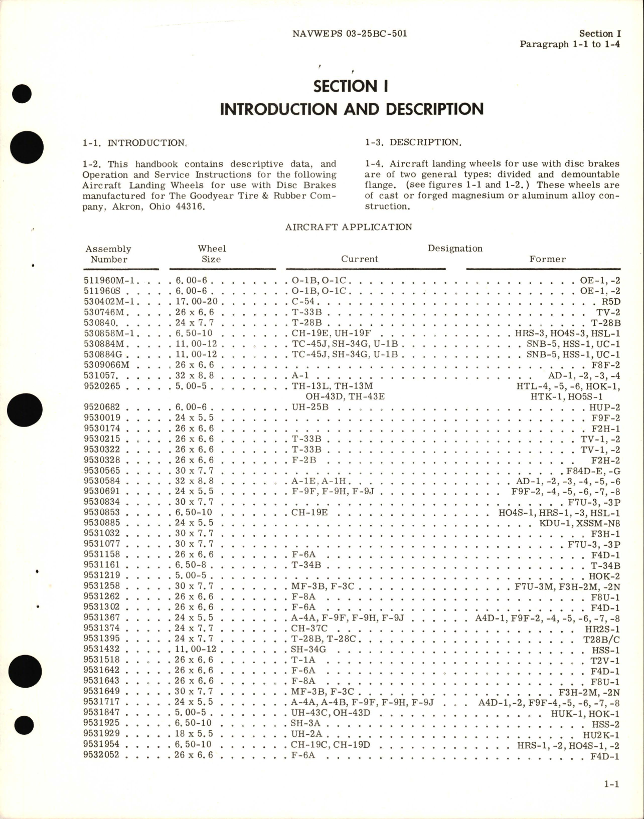 Sample page 5 from AirCorps Library document: Operation and Service Instructions for Landing Wheels for use with Disc Brakes  