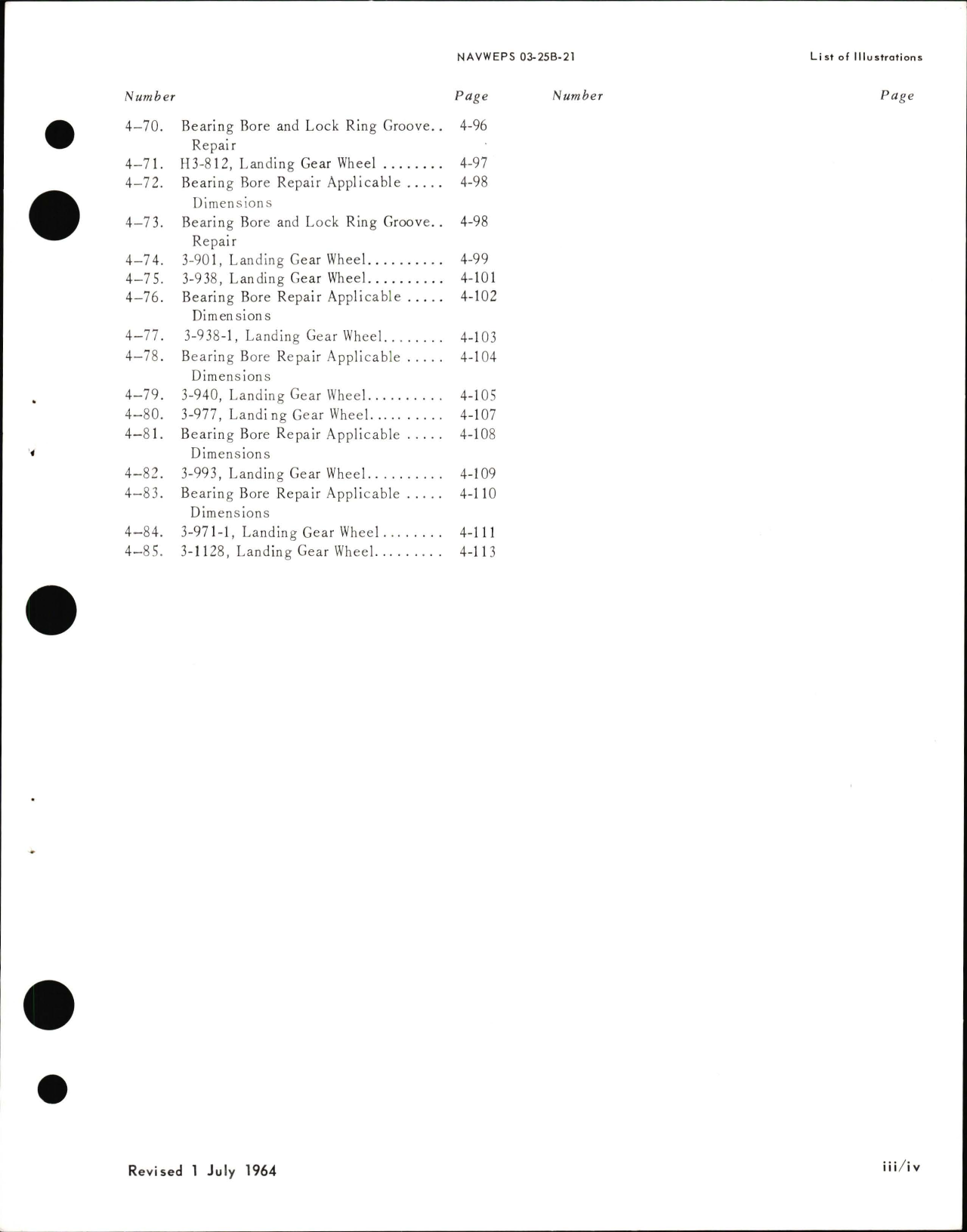 Sample page 5 from AirCorps Library document: Overhaul Instructions for Auxiliary Landing Gear Wheels 