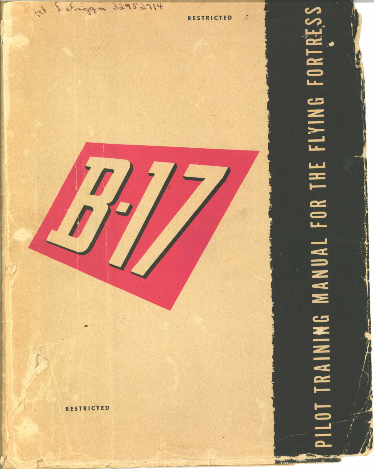 Sample page 1 from AirCorps Library document: Pilot Training Manual for the B-17 Flying Fortress