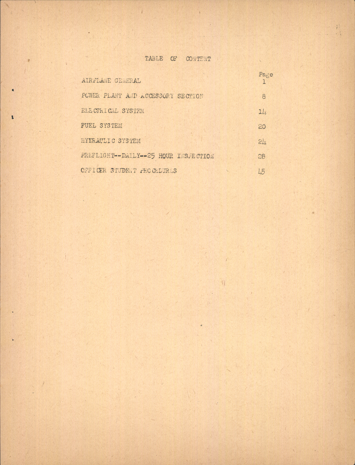 Sample page 5 from AirCorps Library document: Army Air Forces Pilot School - Aero Equipment Department for B-24 Series