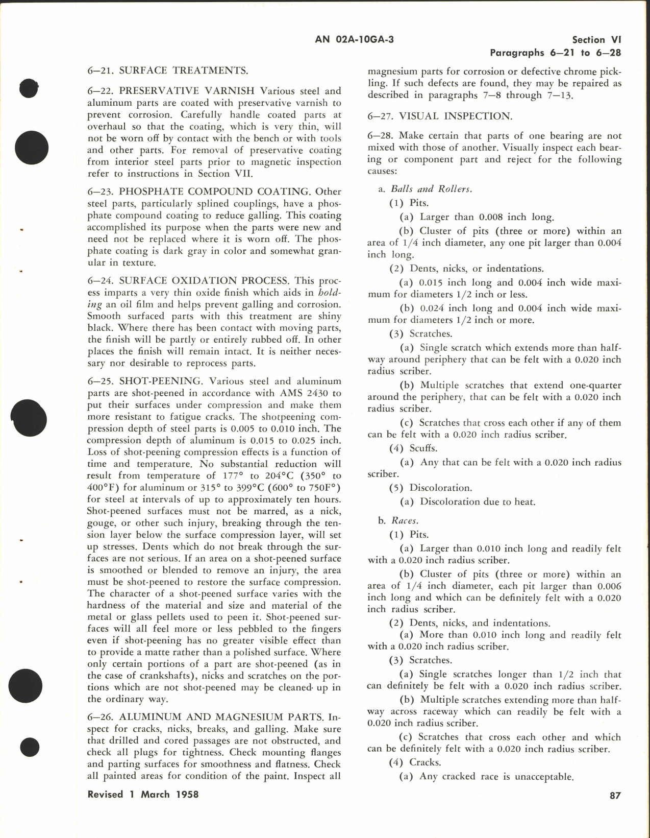 Sample page 7 from AirCorps Library document: Overhaul Instructions for R-2800-27, -31, -43, -51, -71, -75, and -79 Engines