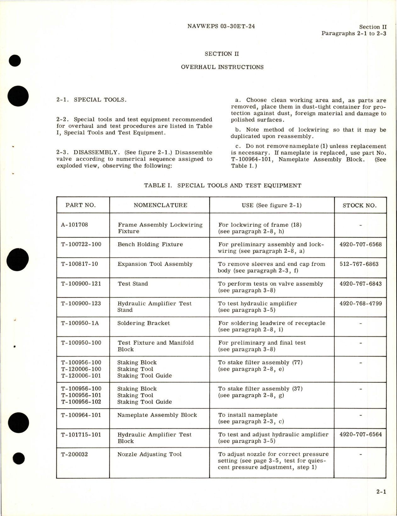 Sample page 7 from AirCorps Library document: Overhaul Instructions with Parts Breakdown for Motor Operated Shutoff Valve - Part AV16E1131B