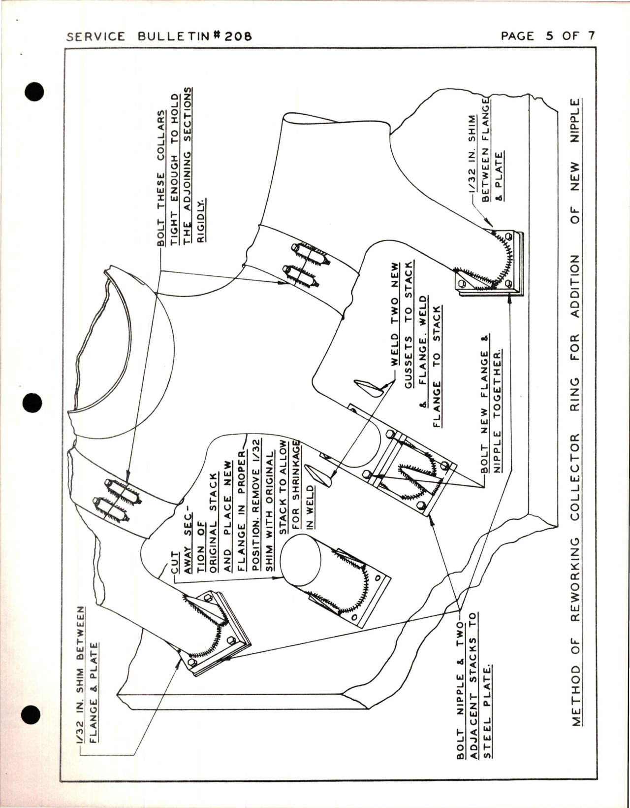 Sample page 5 from AirCorps Library document: Collector Ring Revision