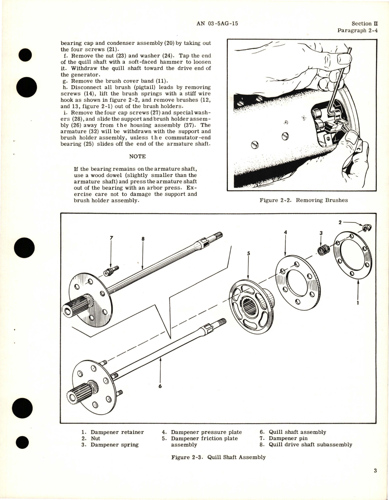 Sample page 7 from AirCorps Library document: Overhaul Instructions for Generator - Model G35-2 